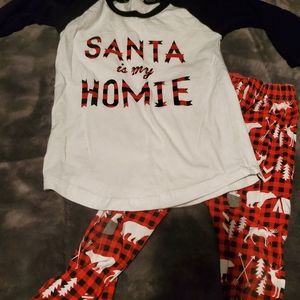 Boutique boys Christmas outfit